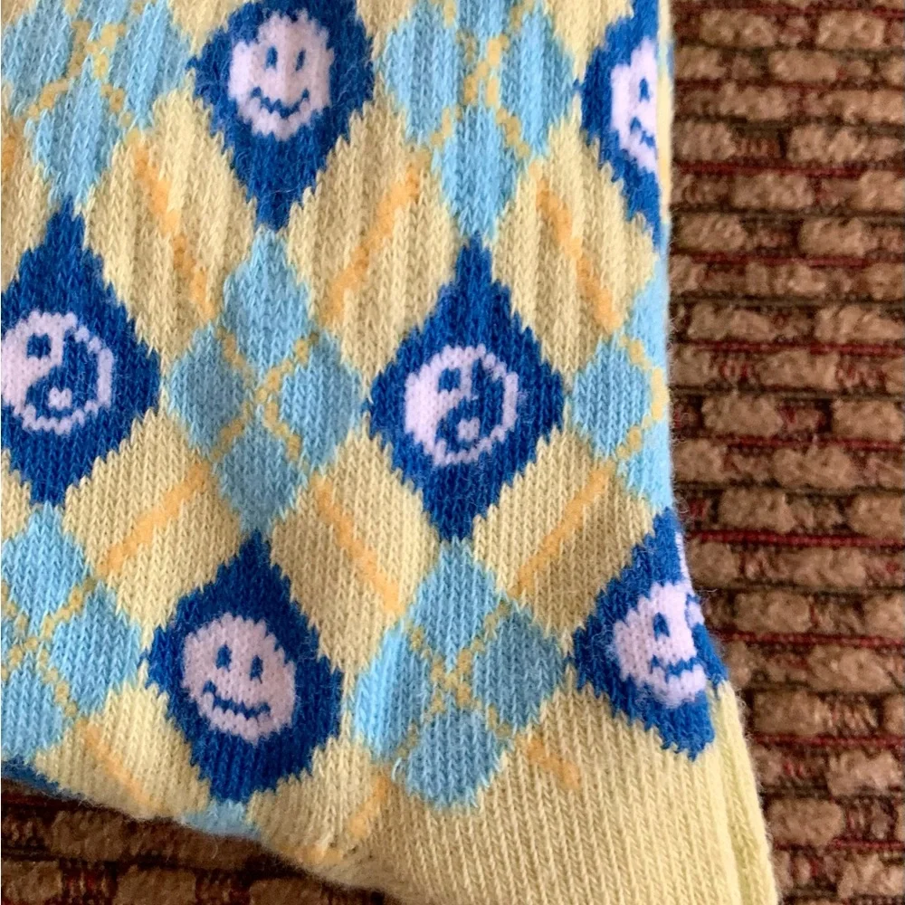 NWT URBAN OUTFITTERS Argyle Icon Crew Socks one Size  lovely colors! $14 each